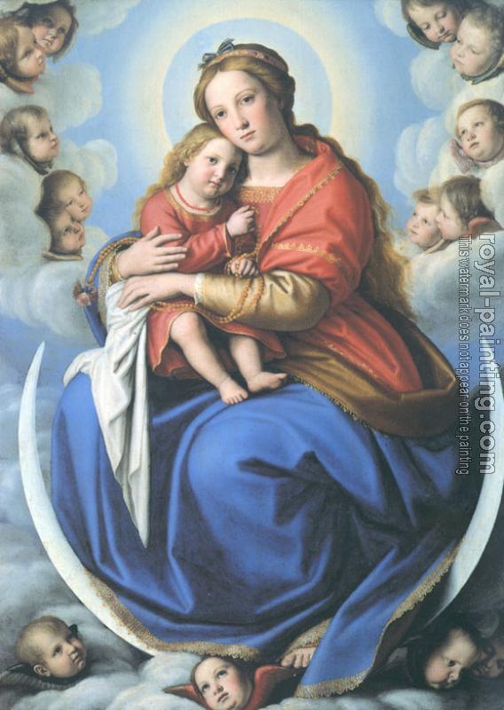 Giovanni Battista Salvi Da Sassoferrato : Madonna with Child